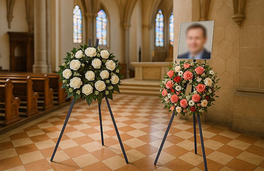 Supporti per corone funerarie