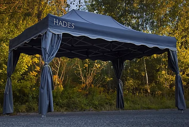 Gazebo funebre professionale 3x4,5 m