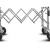 Carrello pieghevole STANDARD argento con RIALZO