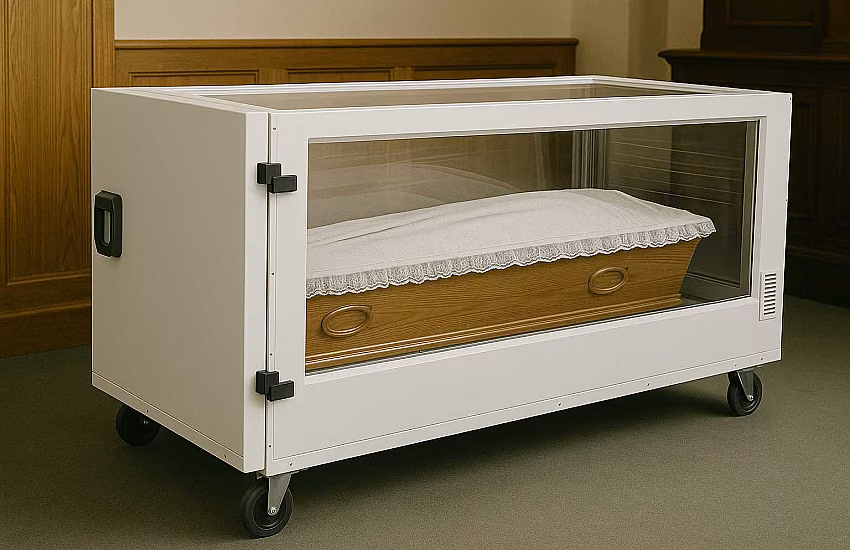 Catafalco refrigerato e attrezzature moderne per imprese funebri – standard di dignità nel settore funerario