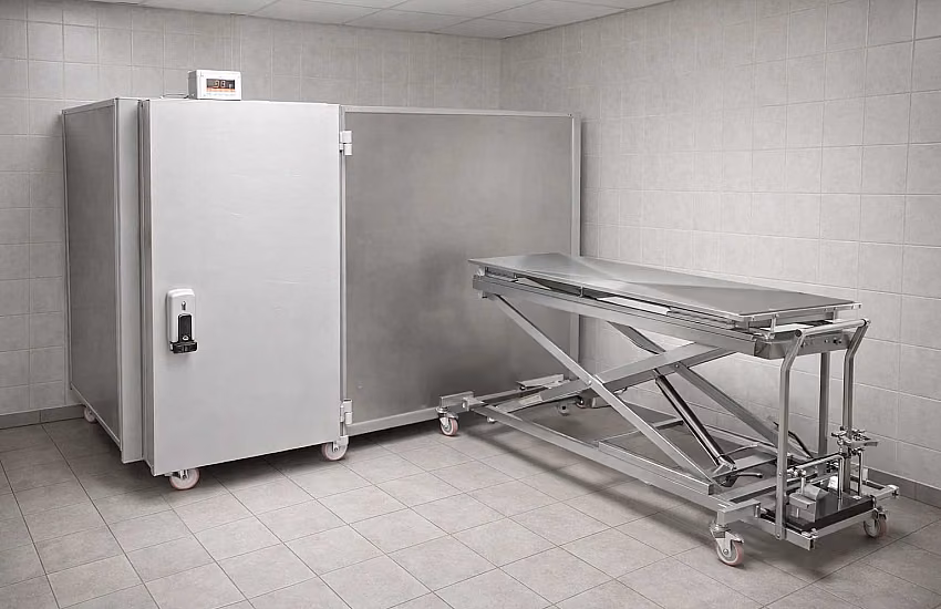 Attrezzatura per camera mortuaria e cella frigorifera – guida completa per imprese funebri