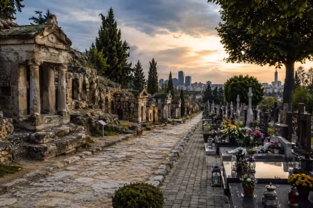 Dalla necropoli antica al cimitero moderno: come sono cambiati i luoghi di sepoltura nel corso dei secoli