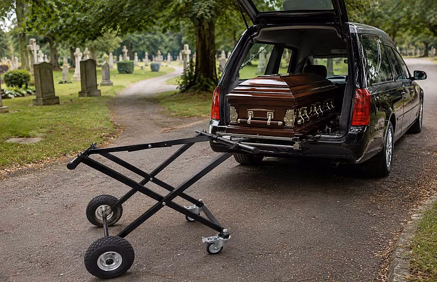 Quale carrello funebre scegliere – a forbice, fuoristrada o idraulico?