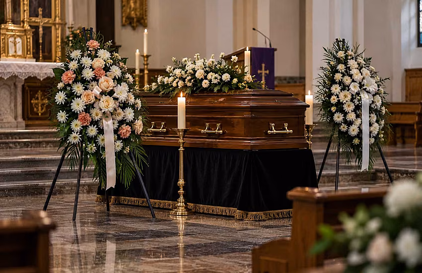 Memoria verticale. Perché una corona funebre deve stare in piedi – storia, simbolismo e ruolo del supporto
